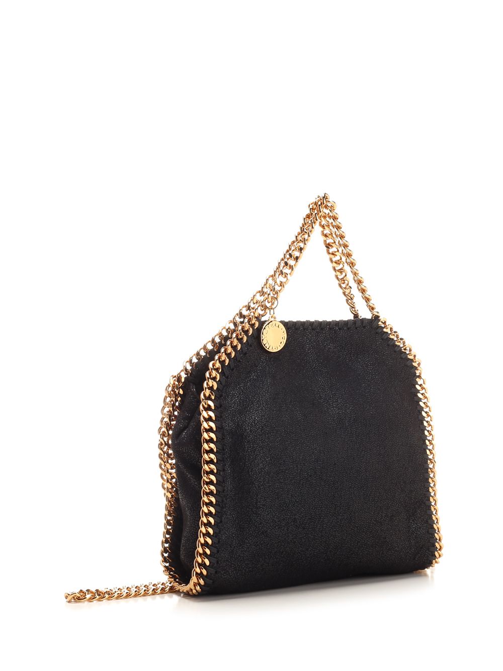 Stella Mccartney Borsa Tote Micro Falabella Handbags - Nero | f6bab12f0a63d80aff35d781f38784fd5efc9c5a