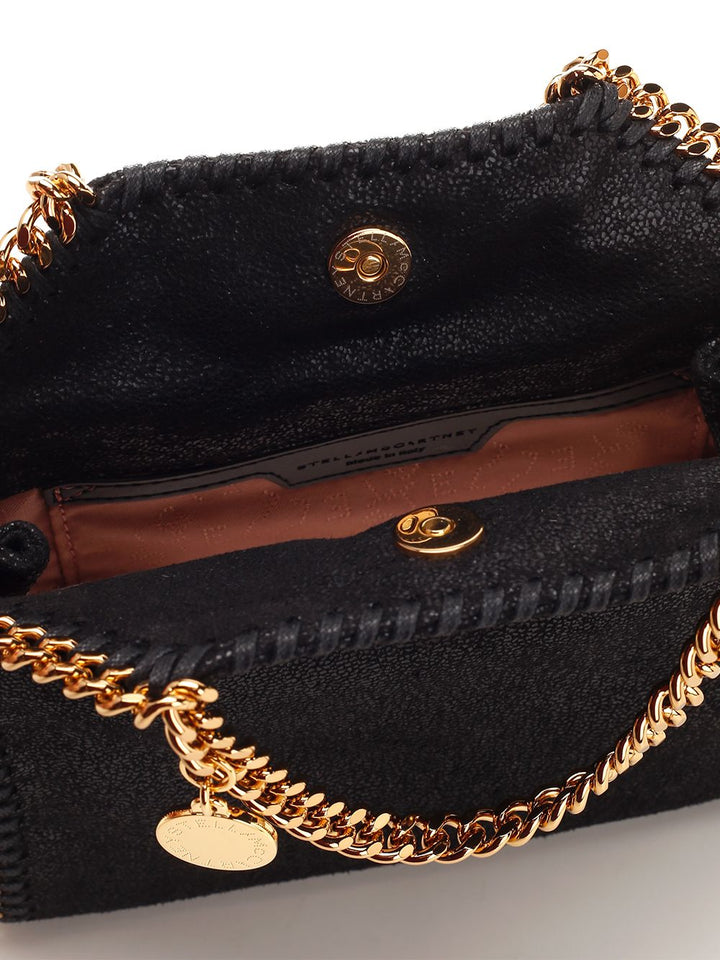 Stella Mccartney Borsa Tote Micro Falabella Handbags - Nero | 46f6b3f40780b9b763f6bdbf08388c7ab5f3248d