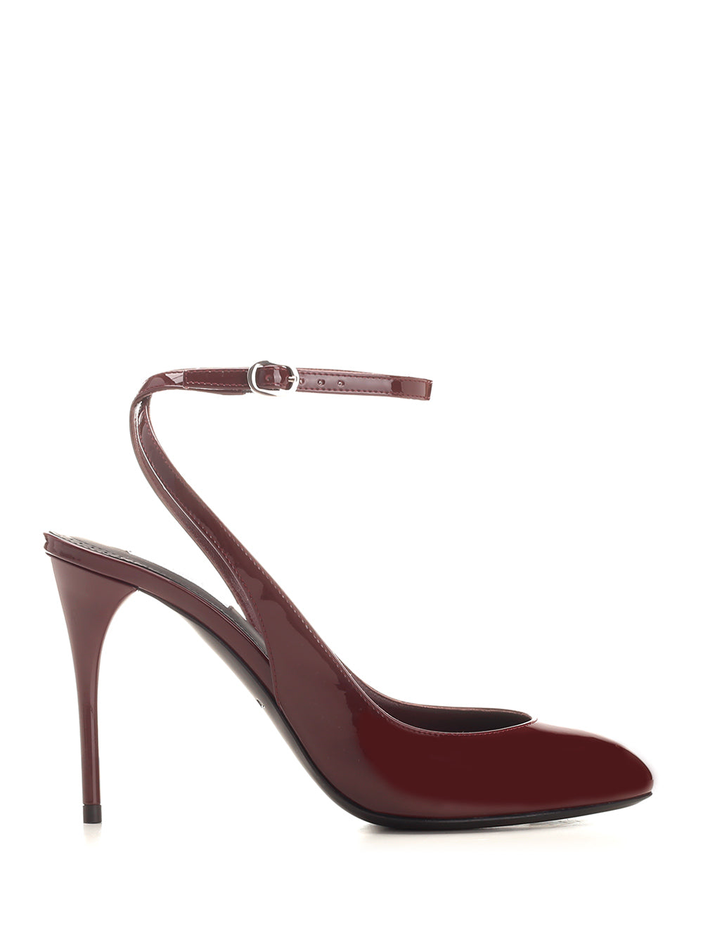 AlaÏA Rounded Toe Sling Back Decollete - Bordeaux | e0f47599e81614b64c5c5672889050896e1daa1a