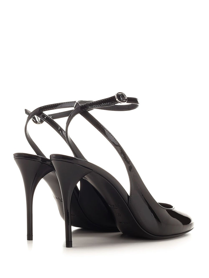 AlaÏA Rounded Toe Sling Back Decollete - Nero | 46e8bebe9be34167d833a3f5be42d13bad14130c