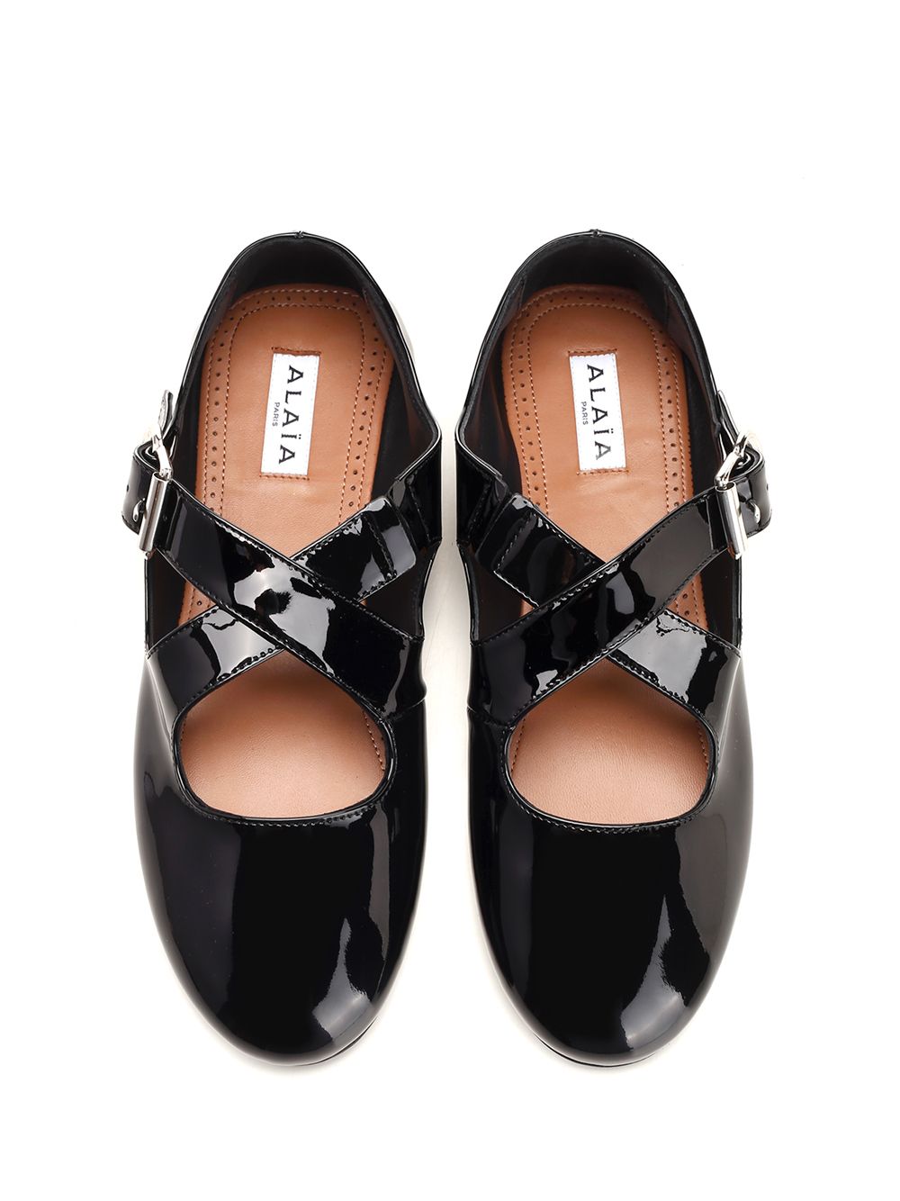 AlaÏA Cross-Over Ballet Flats Scarpe basse - Nero | 4129ae0ffbcf1d6fef62693528f5fdad5467dfb5