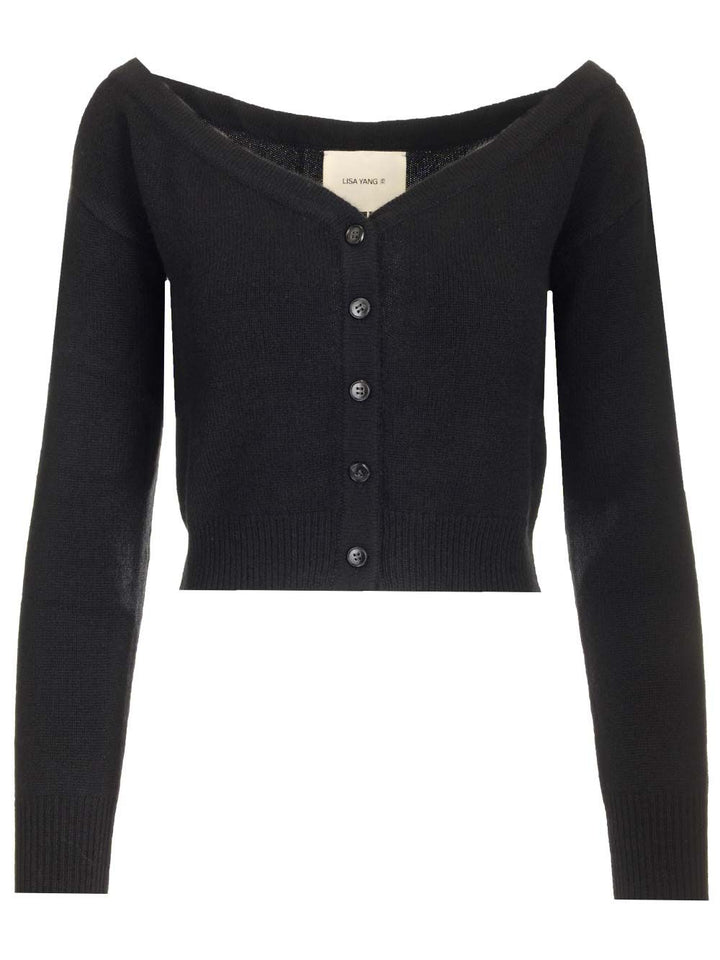 Lisa Yang Beata Knitwear - Nero | 13257df4481ac3cf9cbd5b66a5bf691f78ee9d35