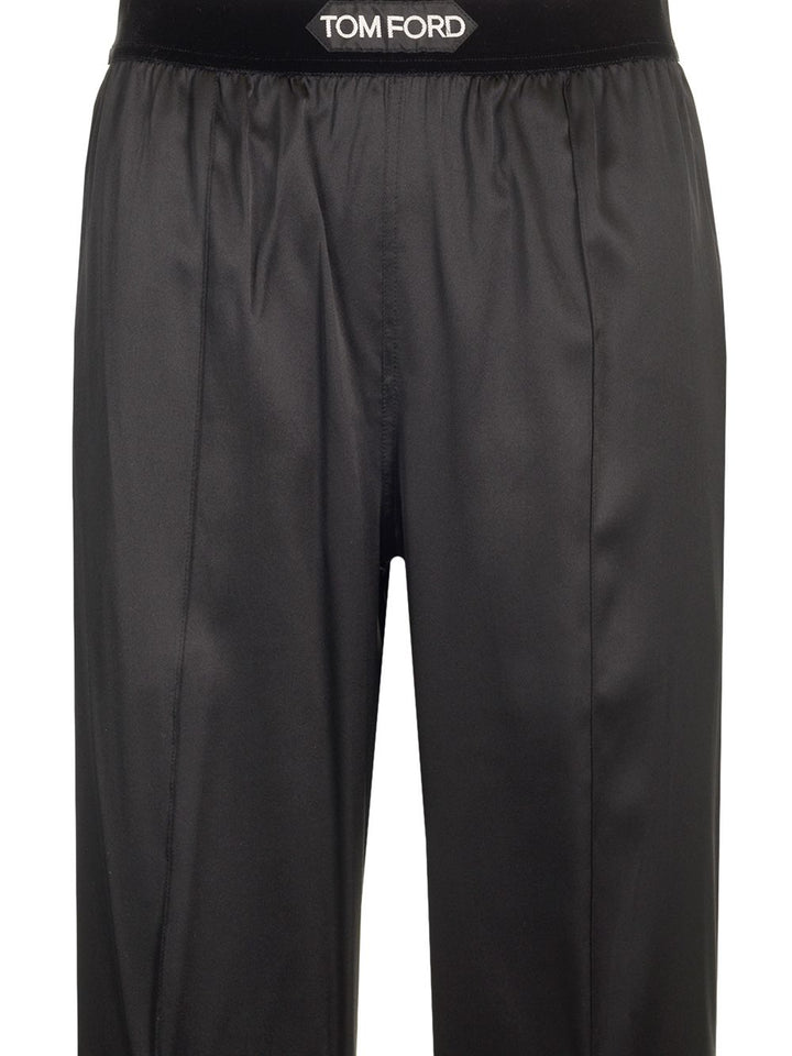 Tom Ford Pajama Trousers - Nero | 1c99f9da3c53513ad2aa9591ab6465419096dfb7