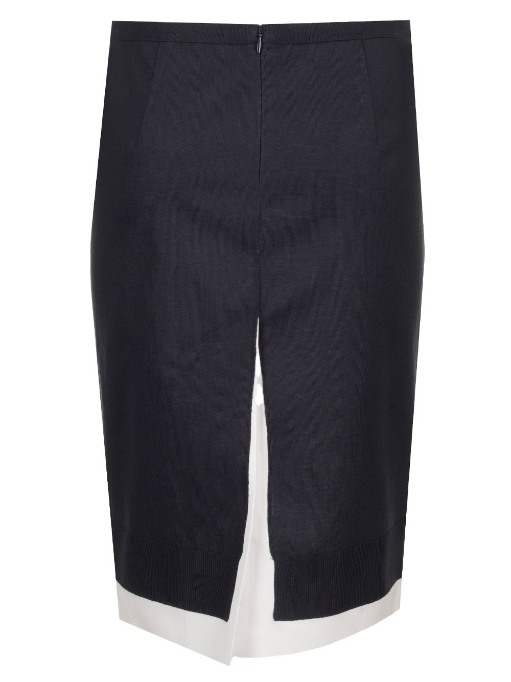 Miu Miu Knitted Knee-Length Skirt Gonne - Blu | 0004be1d9a434aa96326dc0b9eff81f889e1fb8d