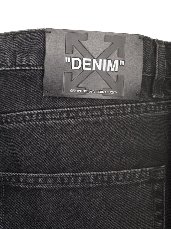 Off-White Diag Jeans - Nero | b971029accd17045939e80a06d71e49a5044420c
