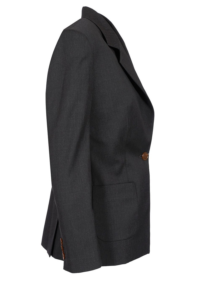 Vivienne Westwood Single-Breasted Blazer Giacche - Nero | d75f5c7f0b31110f1e6750b6319762ff3a0b8313