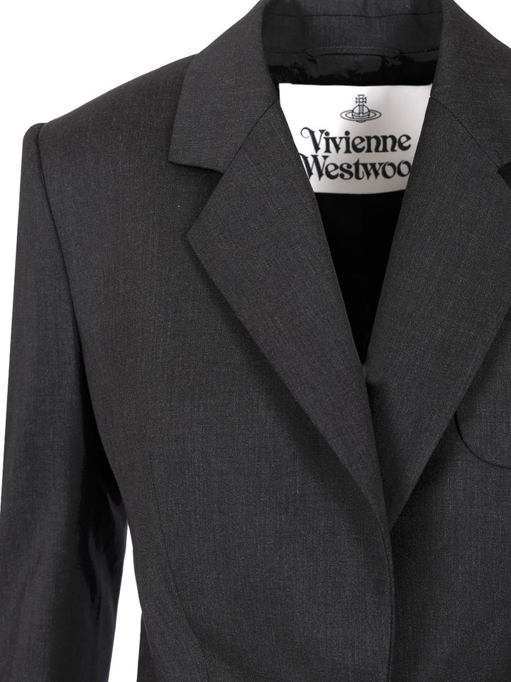 Vivienne Westwood Single-Breasted Blazer Giacche - Nero | b99a62cbba1236466d037353606f52eb57f18738