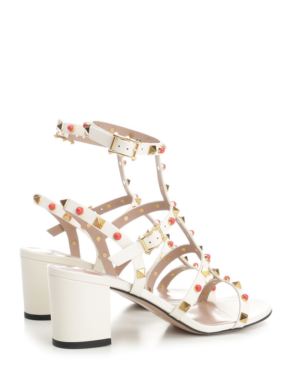 Valentino Garavani Rockstud Decollete - Beige | e0d4fd4535debd8c5afe42d254dbc2189d33261a