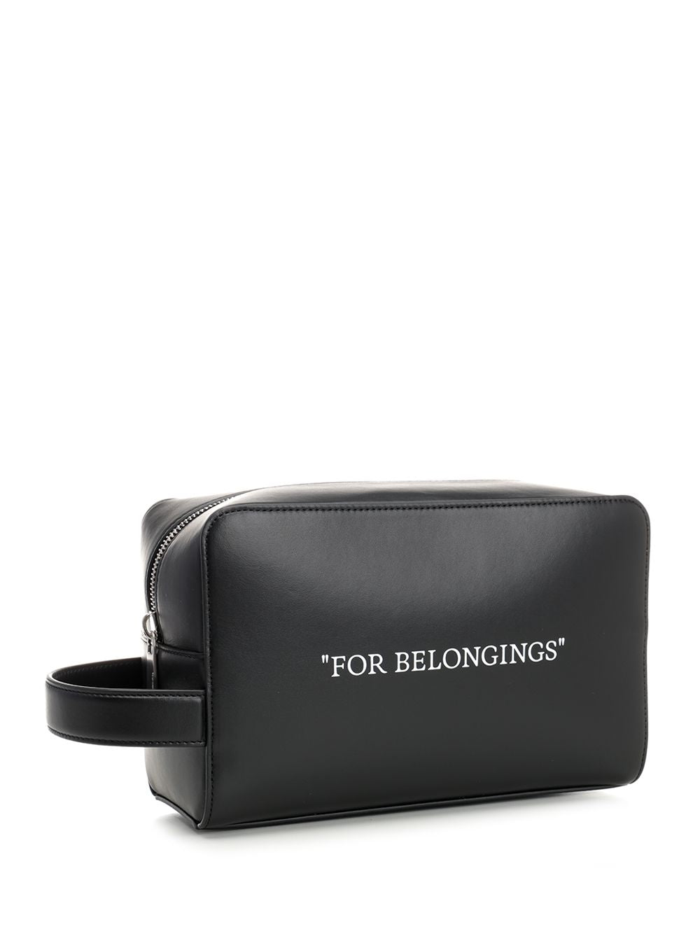 Off-White Beauty Case With Lettering Small leather goods - Nero | a572695b7003e8d54d121cefa524cbfd2dcb4a16