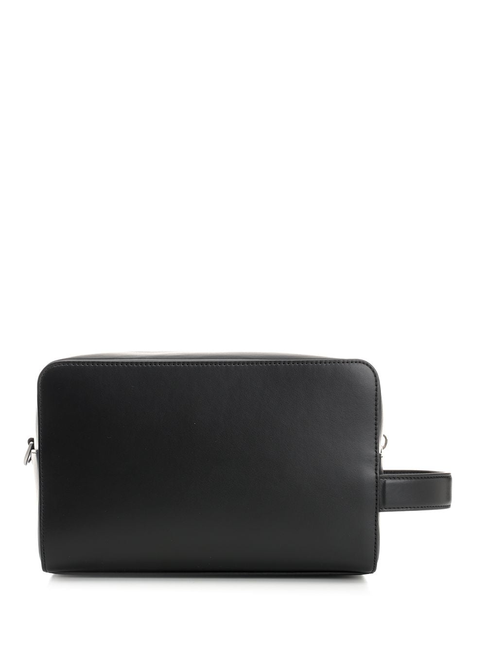 Off-White Beauty Case With Lettering Small leather goods - Nero | b07179615b7add1399c6343856307678a2f7a535
