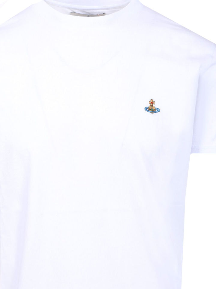 Vivienne Westwood Orb T-Shirt - Bianco | 392b254f07761fe5a10d02178b089938ef0daefc