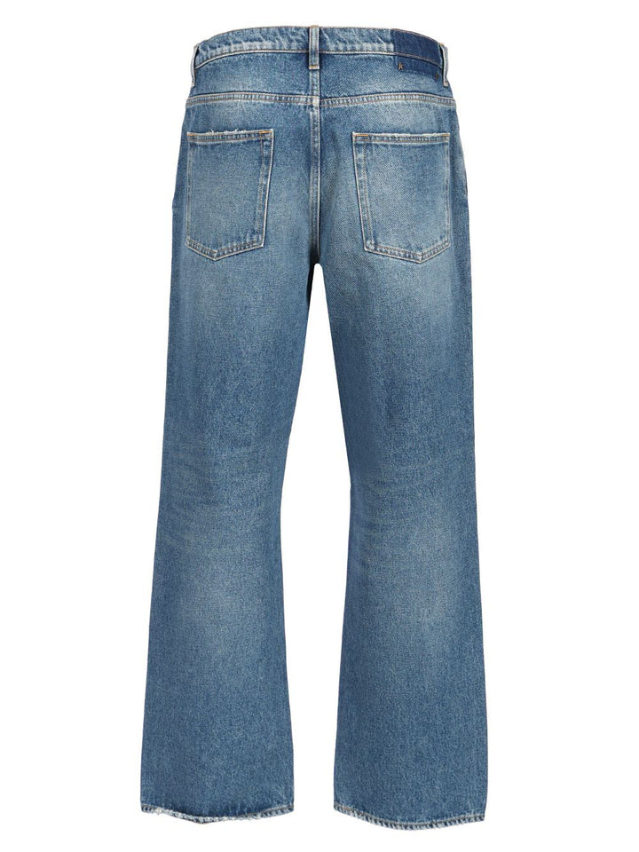 Golden Goose Deluxe Brand Loose Fit Jeans - Blu | 2a976f0c0488ec871f25ea1fe933b4b3c9c8090e