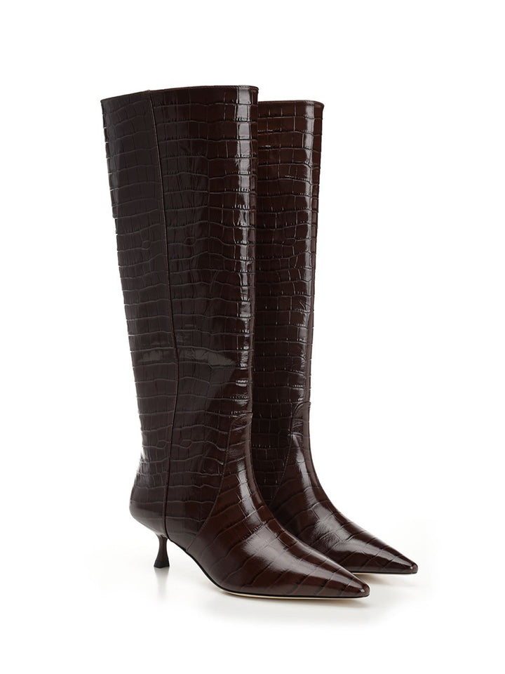 Stuart Weitzman Naomi 50 Boots - Marrone | 9db7e4dfc5f48ee90b5c4d595ebd9748aeb3a05f