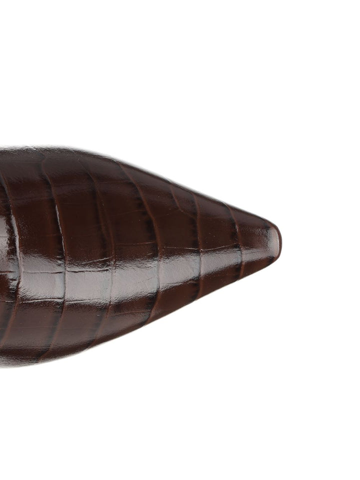 Stuart Weitzman Naomi 50 Boots - Marrone | fe3d5300db61f7b60f31df66ec12b58f0a97fba3