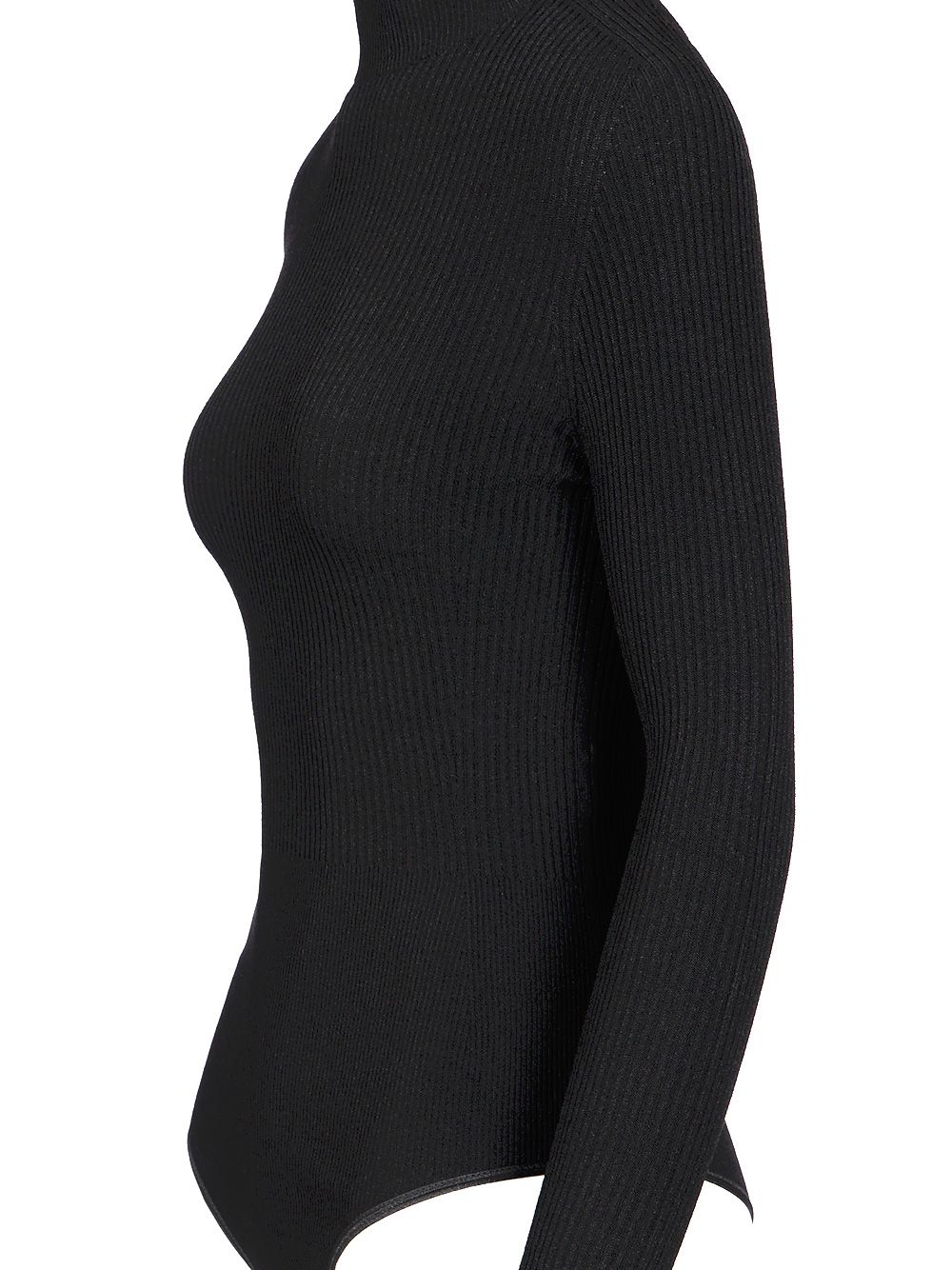AlaÏA Long-Sleeved Bodysuit Top - Nero | bf32b3aaa3c8212dae07d3d46a4d77afaad36142