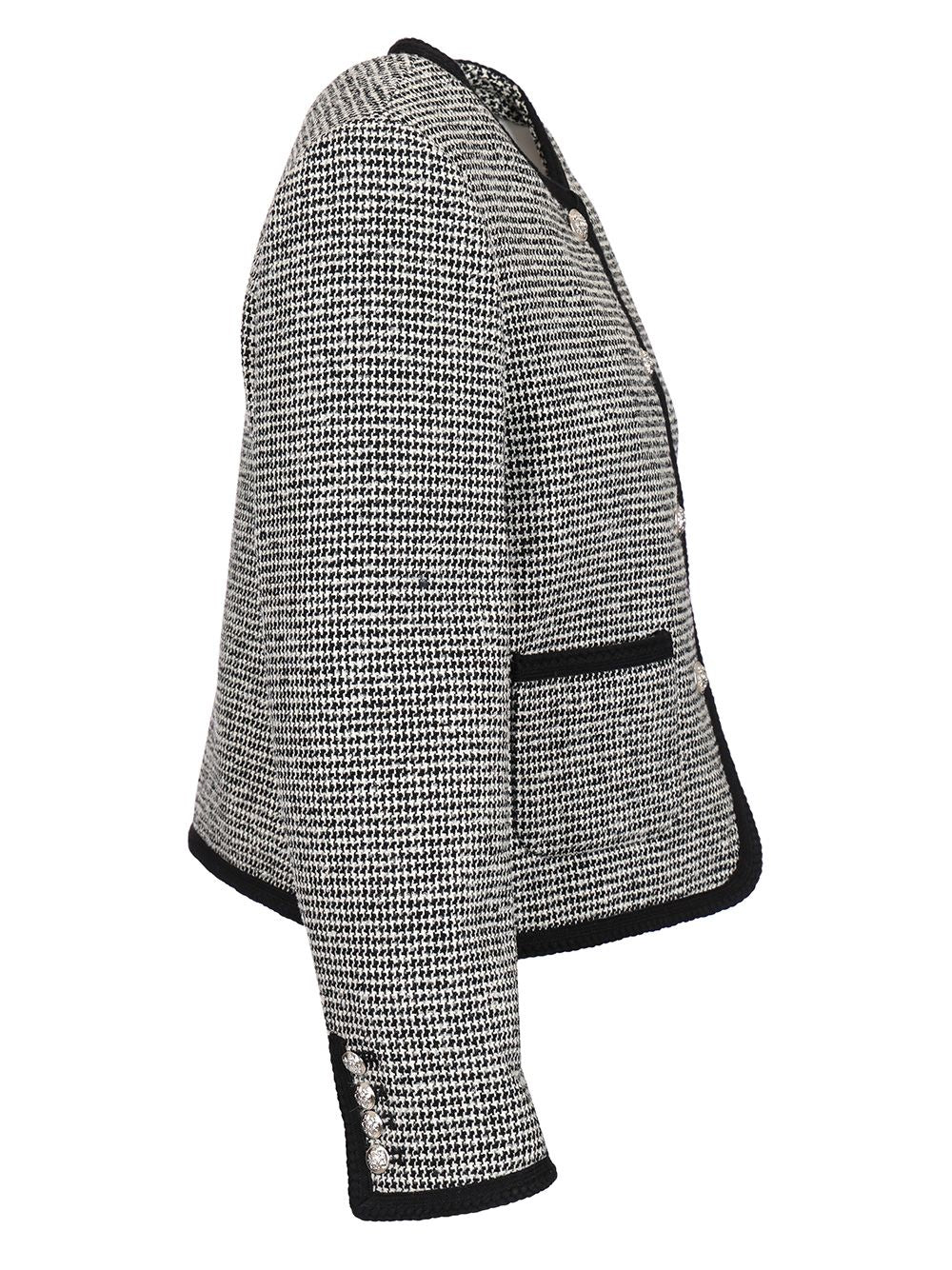 Dunst Boucle Tweed Jacket Giacche - Grey | d9e53ecca46c4943376d1b18a29091d178106d82