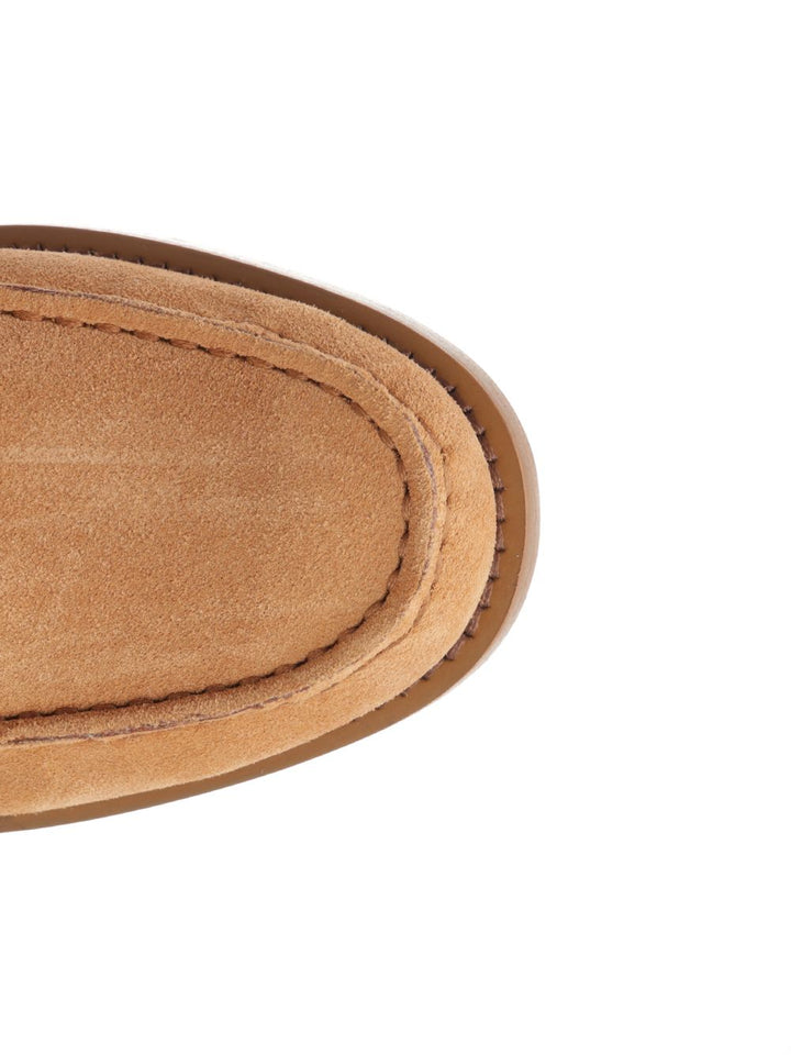 Tod'S Suede Moccasins Scarpe basse - Marrone | 38075c72b671c5987f9c64818eca12ef17aa4276