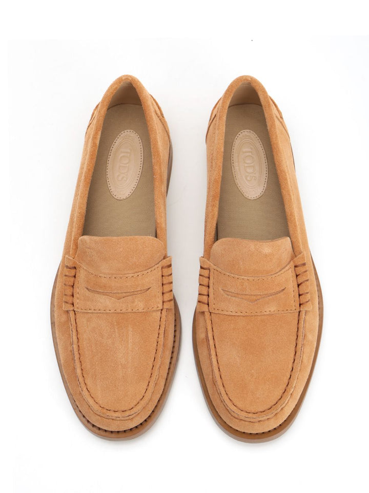 Tod'S Suede Moccasins Mocassini - Marrone | 9952d22ca603f431786fbb39dcd903b3a1ca9372