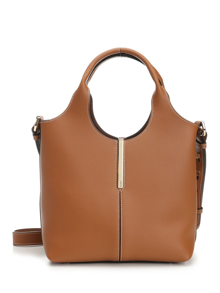Tod'S Mini Shopping Bag Handbags - Marrone | 24a70a9067575a72f074132fa1a7a96299163f58