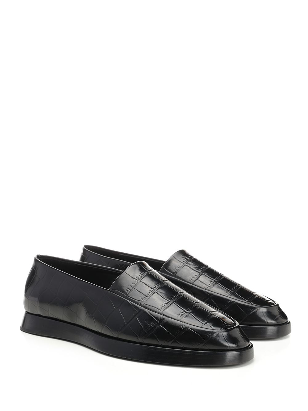 Fear Of God Croccodile Loafer Scarpe basse - Nero | ac9636517a52cf7653bd1fec7ab114a6858cb1c8