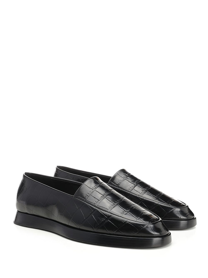 Fear Of God Croccodile Loafer Scarpe basse - Nero | ac9636517a52cf7653bd1fec7ab114a6858cb1c8