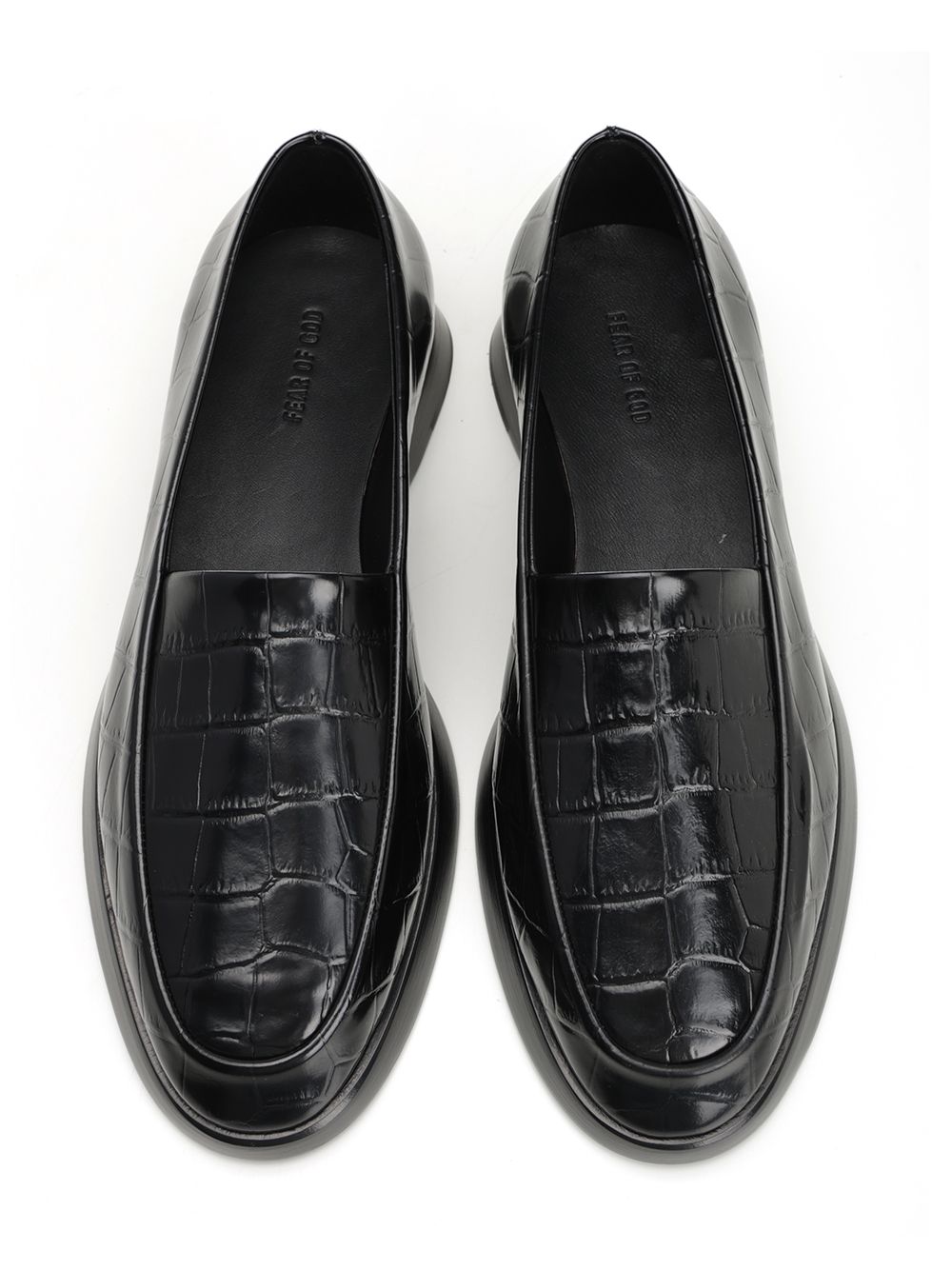 Fear Of God Croccodile Loafer Scarpe basse - Nero | 4ed19a800be92aad47016fd45e3514a1182a6c51