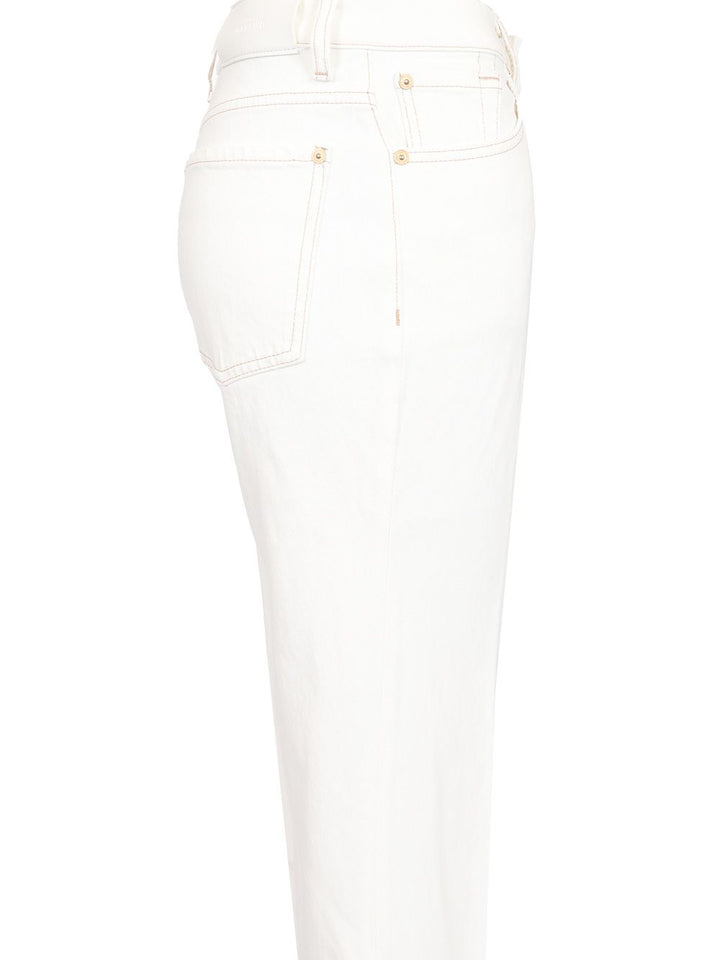 7 For All Mankind Calie Jeans - Bianco | 768d215e76feb3c633da19fb5af330113b83d56f