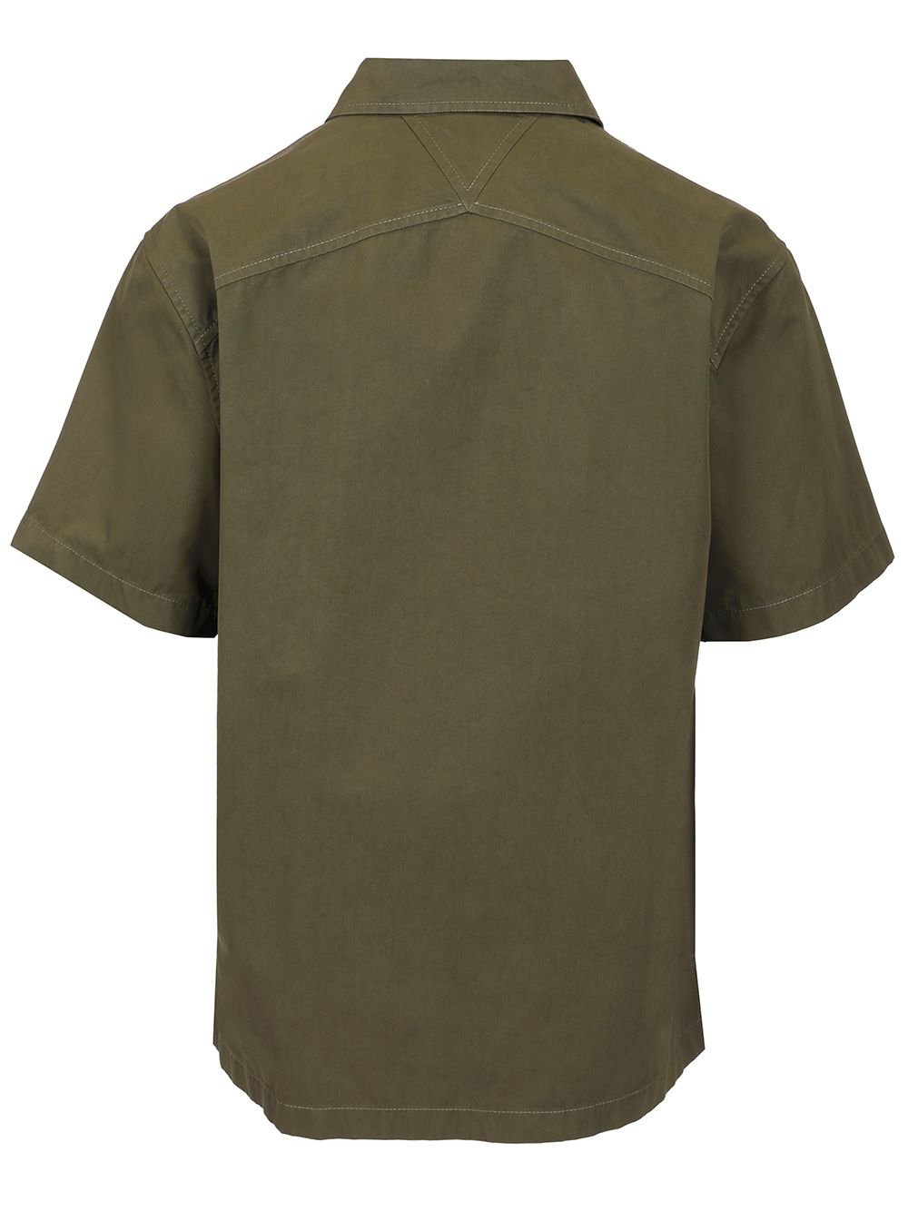 Bottega Veneta Lightweight Cotton Twill Shirt Shirts - Verde | fd21e6dd490976b5c6d1b8dba6907bf5778744d1