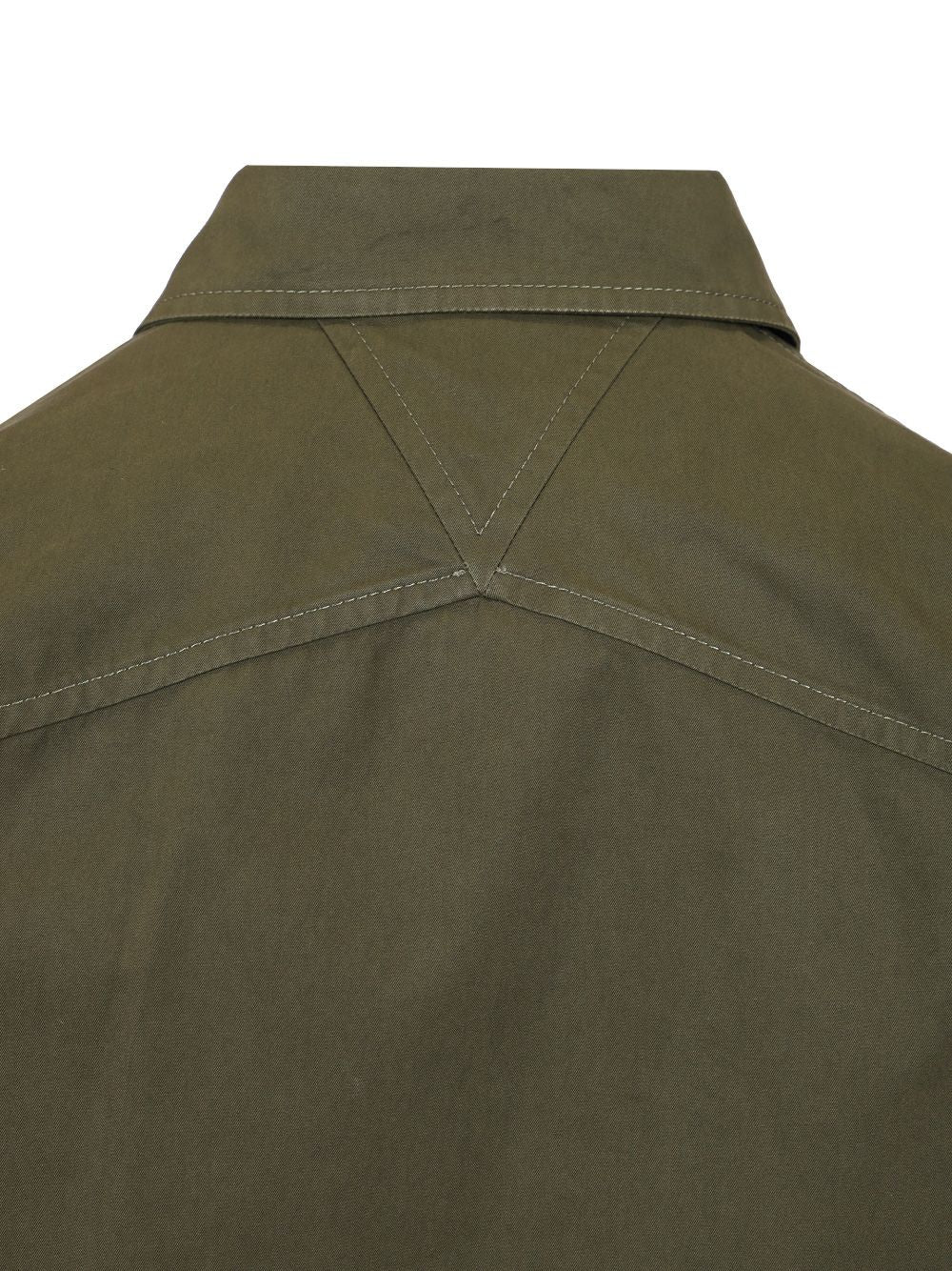 Bottega Veneta Lightweight Cotton Twill Shirt Shirts - Verde | 9728575e21e402db3b9b8f49032c0b8ec988e390