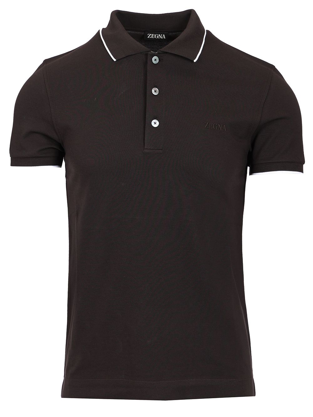 Ermenegildo Zegna Black Stretch Cotton Polo T-Shirt - Nero | afc1e766f469a0123443edc5202ad1723676f5c2