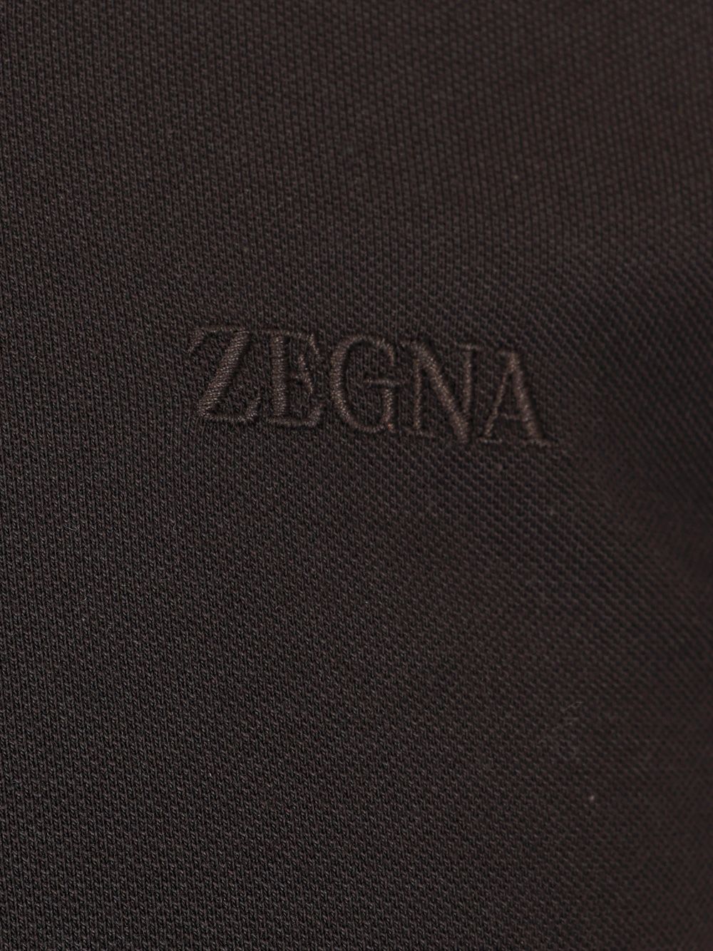 Ermenegildo Zegna Black Stretch Cotton Polo T-Shirt - Nero | cb309db360de936b5aadcc37112b7acb955913a1