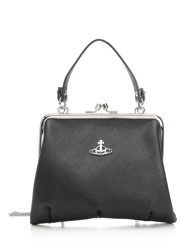 Vivienne Westwood Granny Frame Handbags - Nero | a3e2cc59a7f0a12be86b37836f993db4016d9741