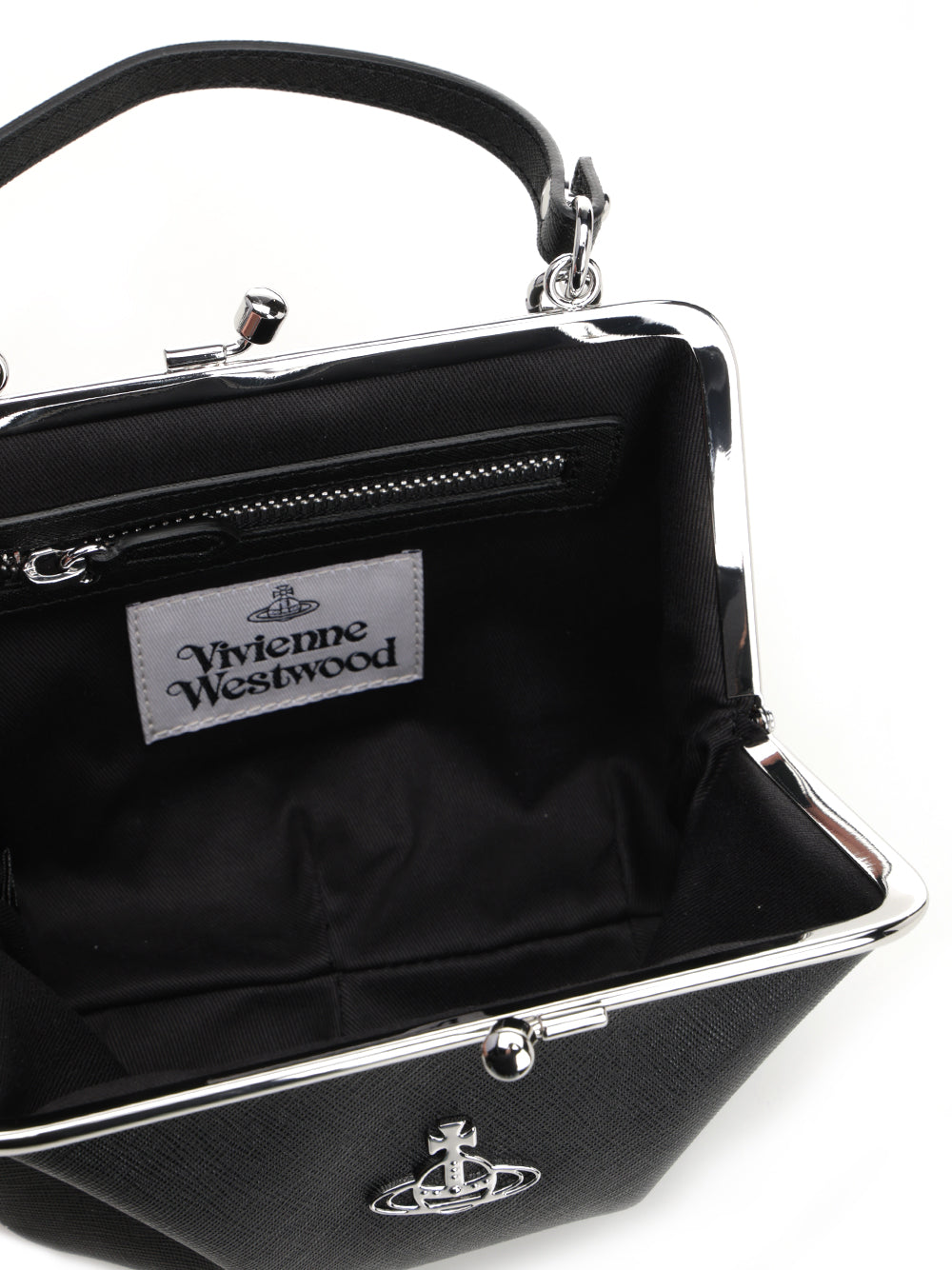 Vivienne Westwood Granny Frame Handbags - Nero | e793c954ccfa0060f5d6a74ee3d6fa572196279e