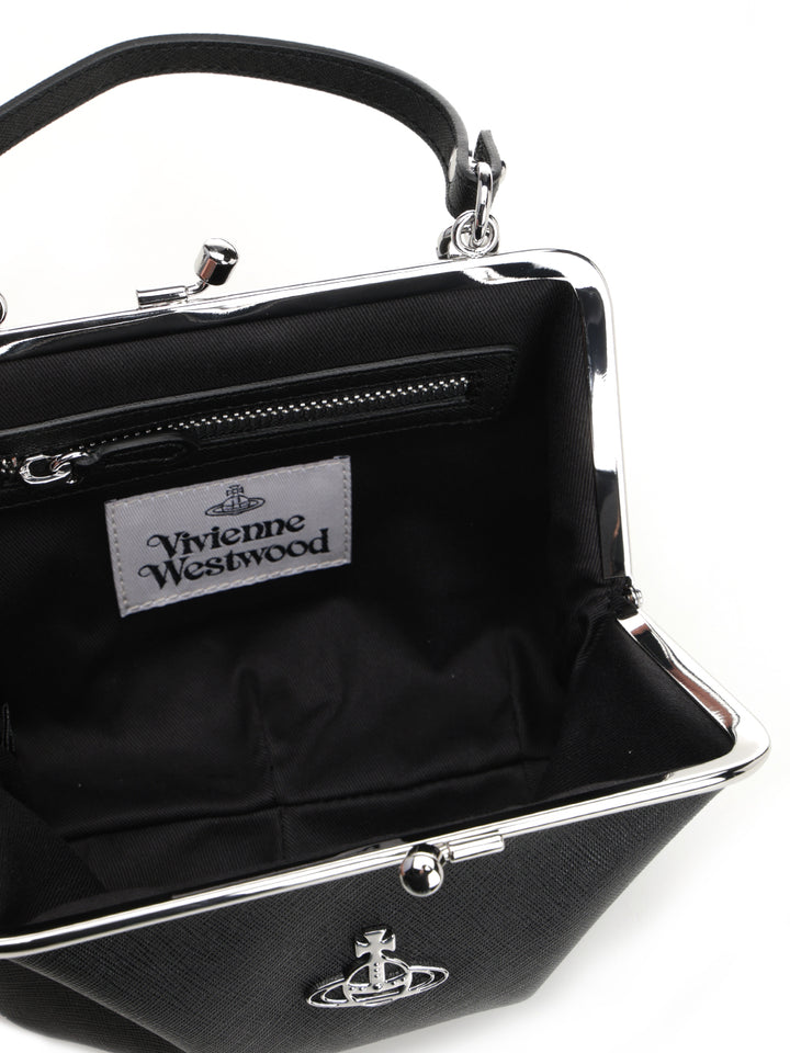 Vivienne Westwood Granny Frame Handbags - Nero | e793c954ccfa0060f5d6a74ee3d6fa572196279e