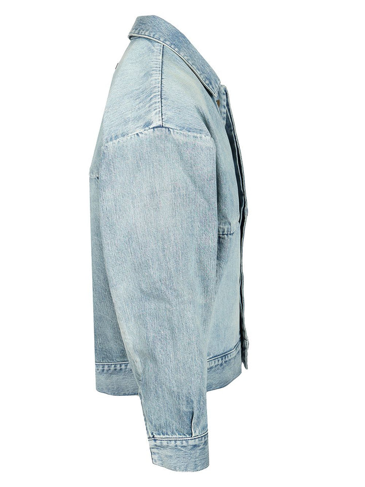 Fear Of God Trucker Giacche - Light blue | ecc9f29c4a421972982d74602879dbf7a7d4744b