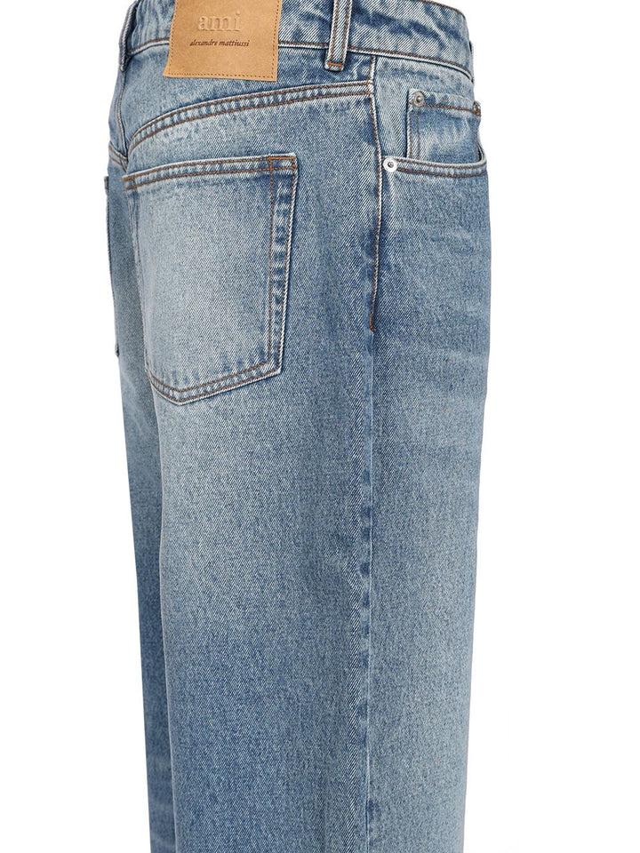 Ami Wide-Fit Jeans - Blu | b57463b91a2eb89f21cc511883b57dff1cc02784