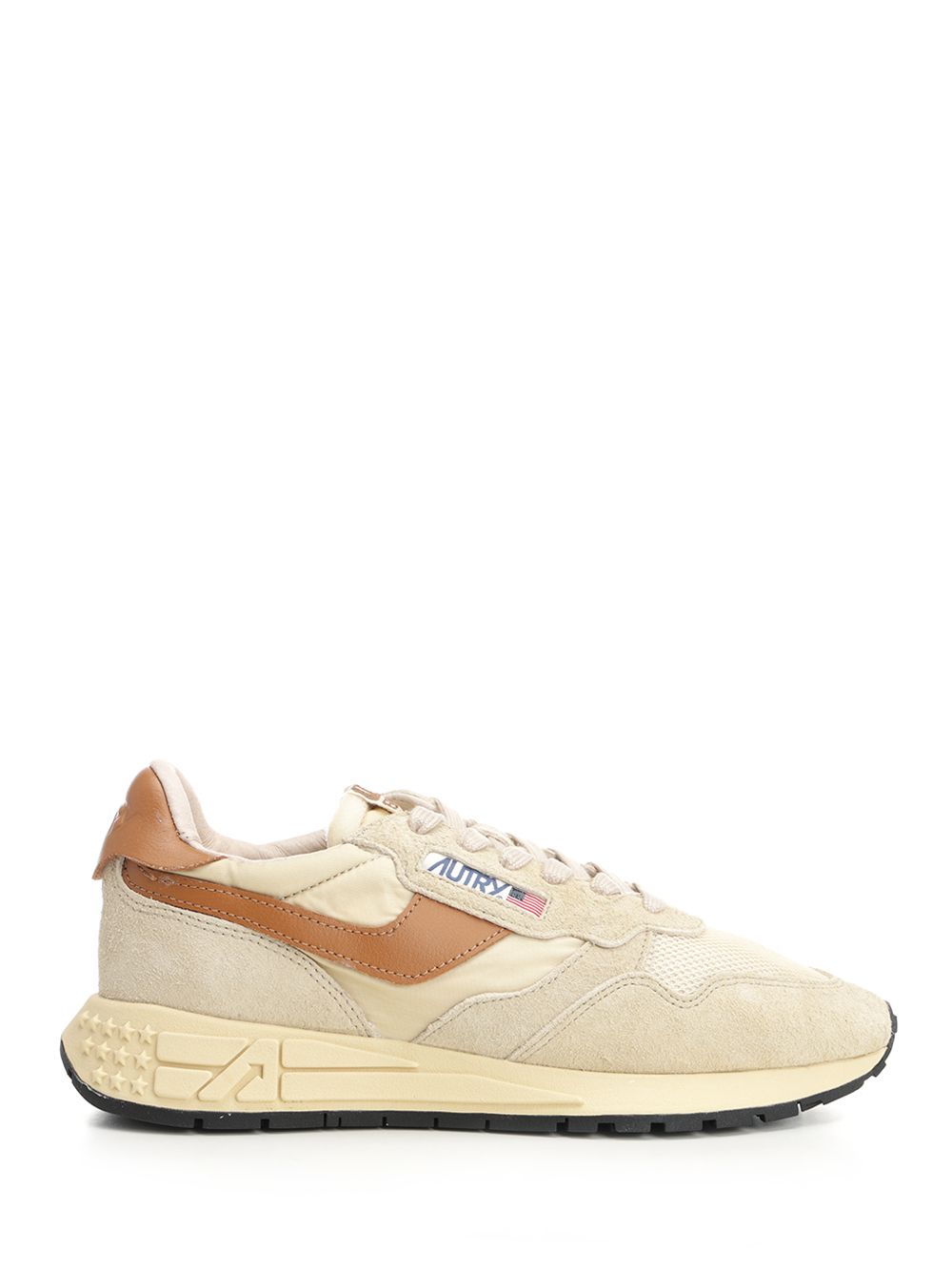 Autry  Reelwind Sneakers - Beige | 3c693d5e3ef493d43f2d6df8722dc6259f7ebe40