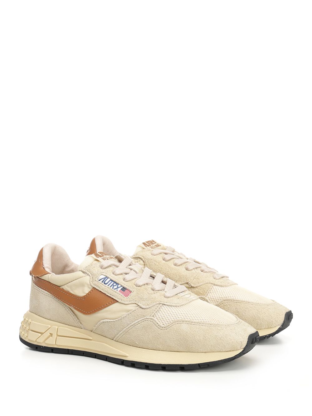 Autry  Reelwind Sneakers - Beige | e4dcc321b113a51f37a5ff7e12335107fc32e400