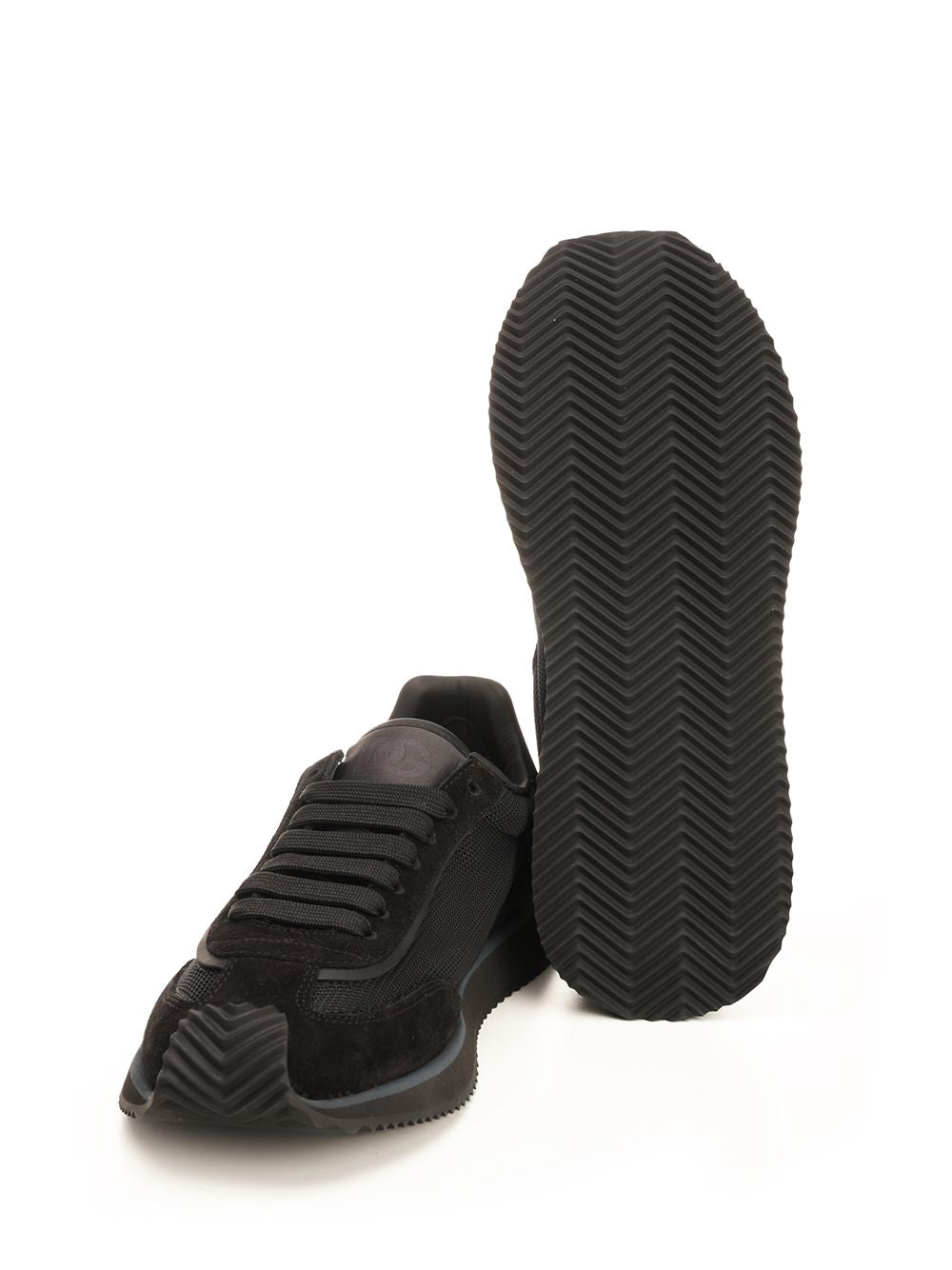 Dolce & Gabbana Dg Cushion Sneaker Sneakers - Nero | 6059c75aa9b588a03202288c944e9ccbde53e3ae