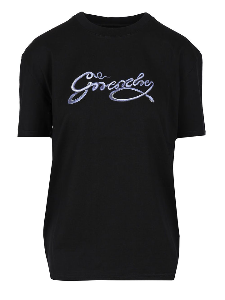 Givenchy With Printed Logo T-Shirt - Nero | e1107db3b0f8021b5f3363a91cf26ec0333f6963