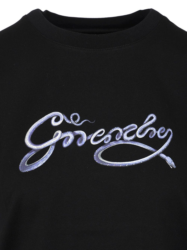 Givenchy With Printed Logo T-Shirt - Nero | 4098640ac539fedd106b161159cc8921c0700a9c