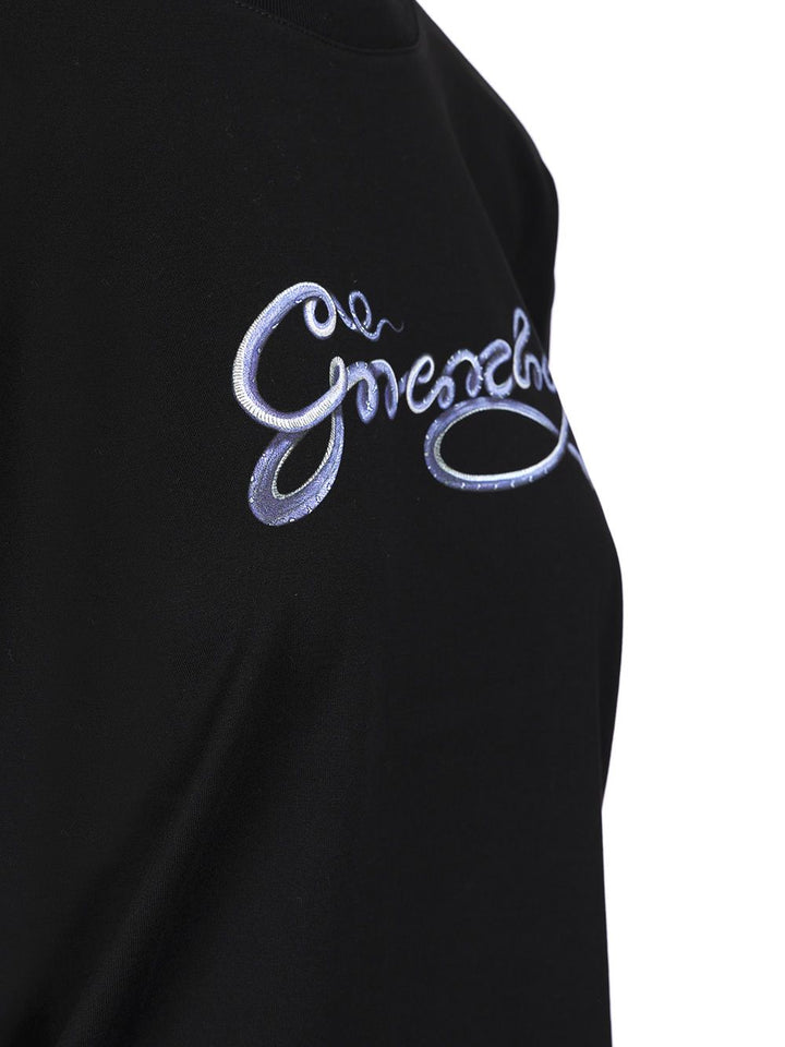 Givenchy With Printed Logo T-Shirt - Nero | 14b6900db045de479d21478171cec708e0373957