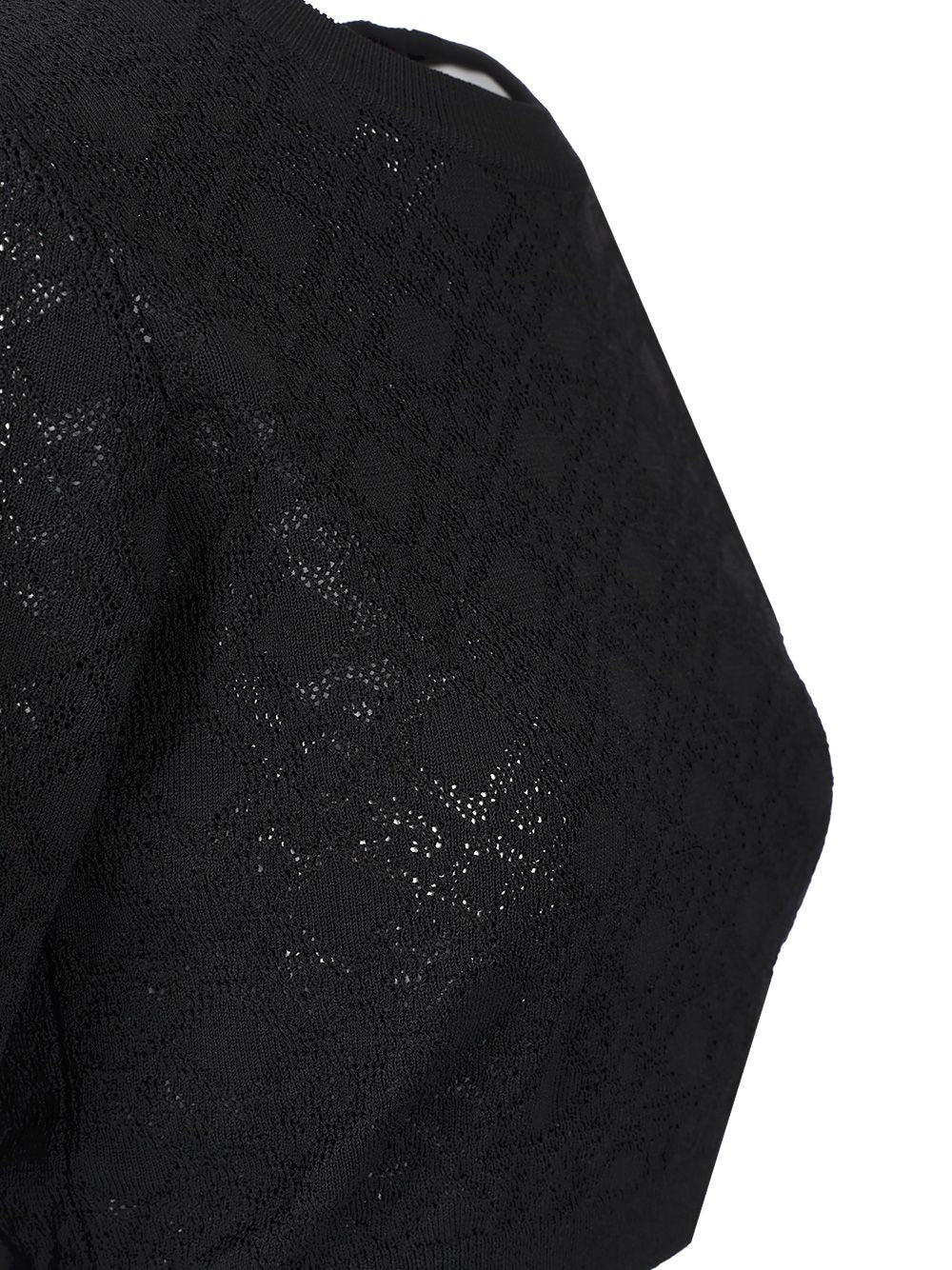 Givenchy Crop Sweater Knitwear - Nero | b0e4a055b89203a413e0f44c935a95c92250e167