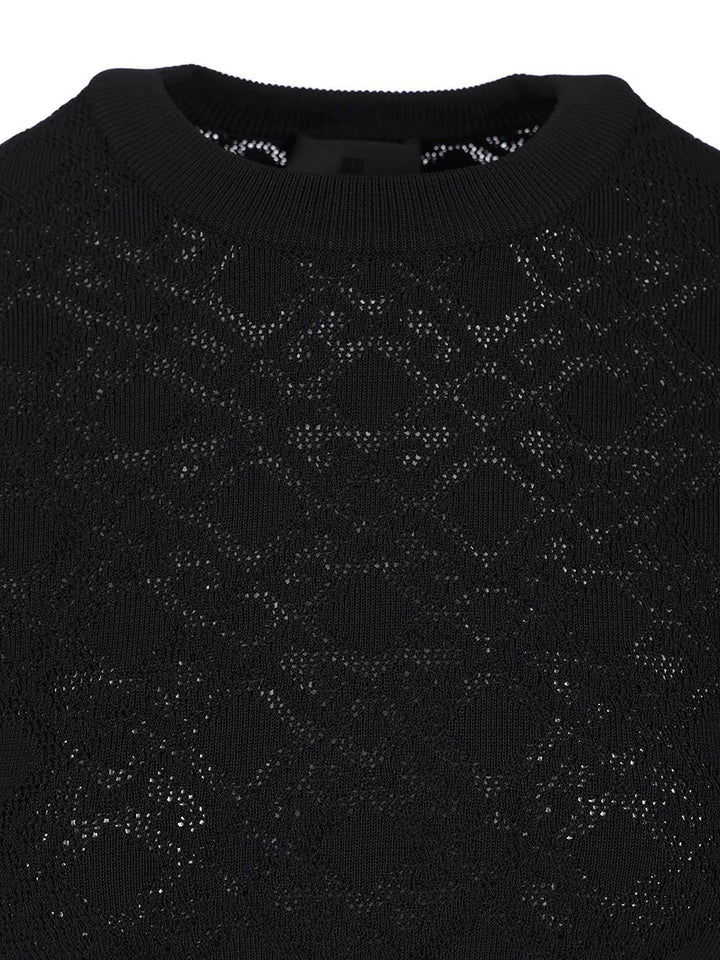 Givenchy Crop Sweater Knitwear - Nero | b5e912e75c4e86561ff19a986e8dbcd9b0e10023