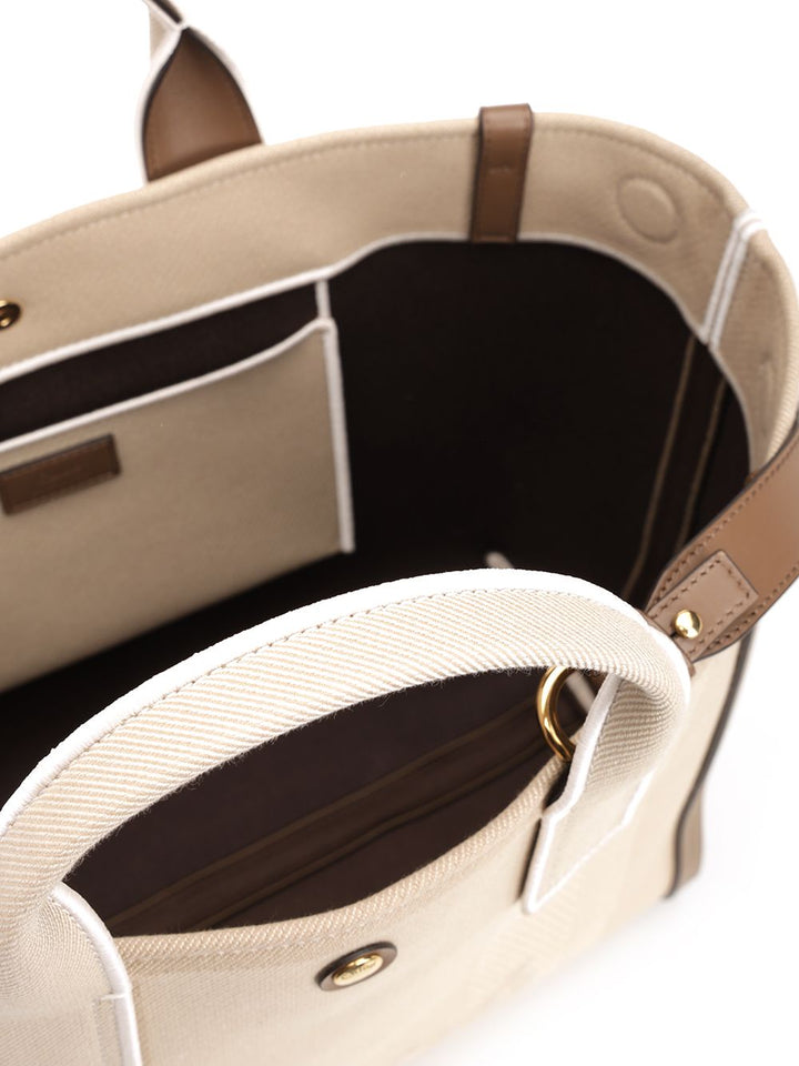 Chloe' Chloé Carry Handbags - Beige | b93758ef43fd6045a3532c1049546f13e168edc5
