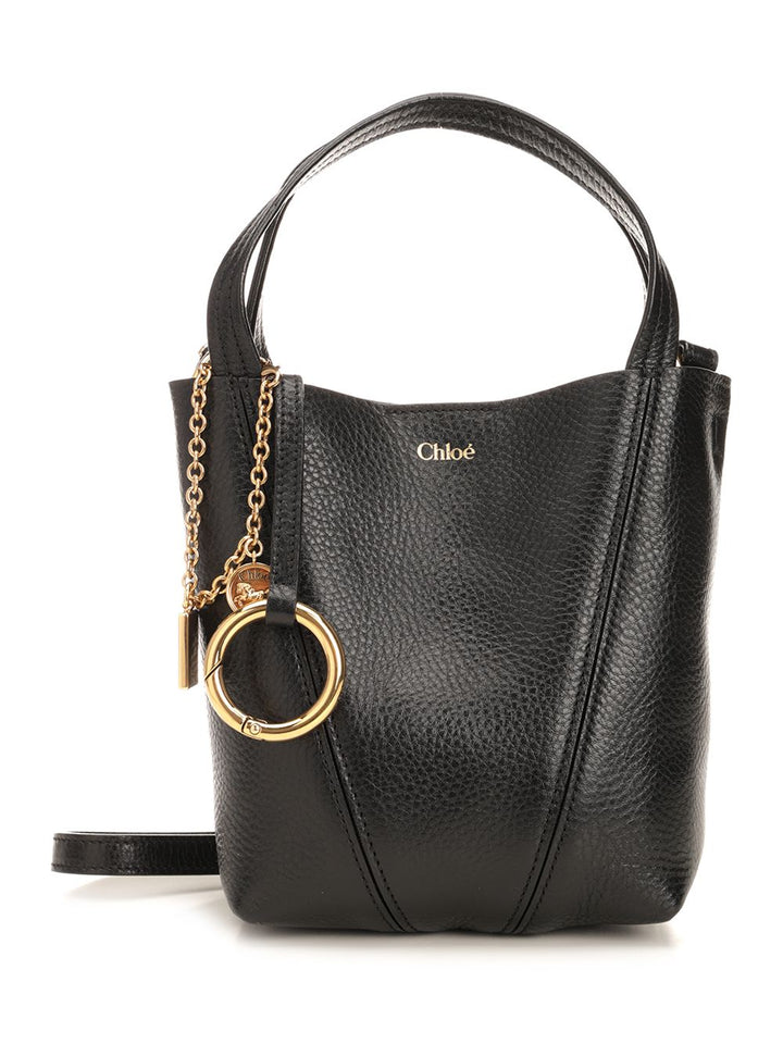 Chloe' Chloé Spin Shoulder Bags - Nero | 9d077a72326d080b3d701ae1eefae84d4291b2ab