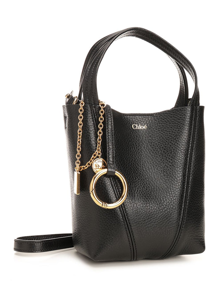 Chloe' Chloé Spin Shoulder Bags - Nero | 03614e7775a00fbeb275139b8e6ab11c86802fd8