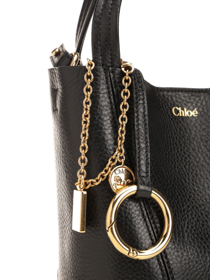 Chloe' Chloé Spin Shoulder Bags - Nero | 33ad7f7fa3cf52458e3083142408e00d63bc4467