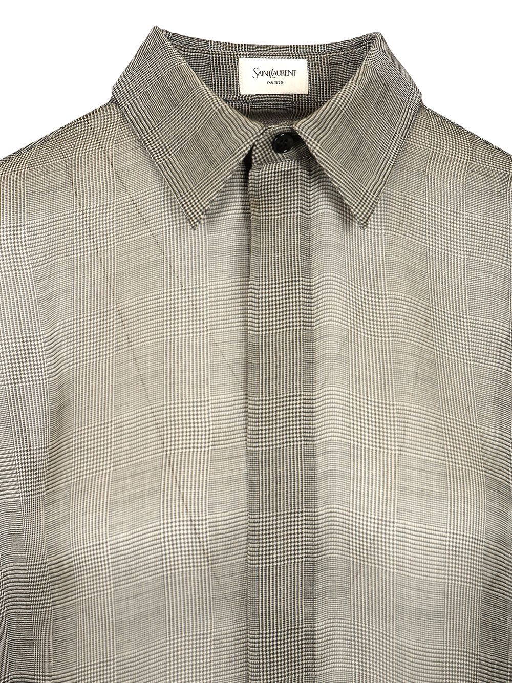 Saint Laurent Silk Shirt Shirts - Nero | 5cd95d35a752814e52b4f511e4766c67c8640019