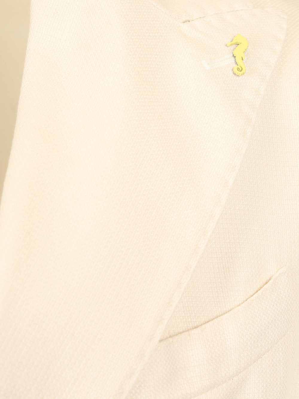 Guarinucci Cotton Linen Blazer Giacche - Bianco | 1fbcce85f046464b9193b510be0537e6bffc8d55